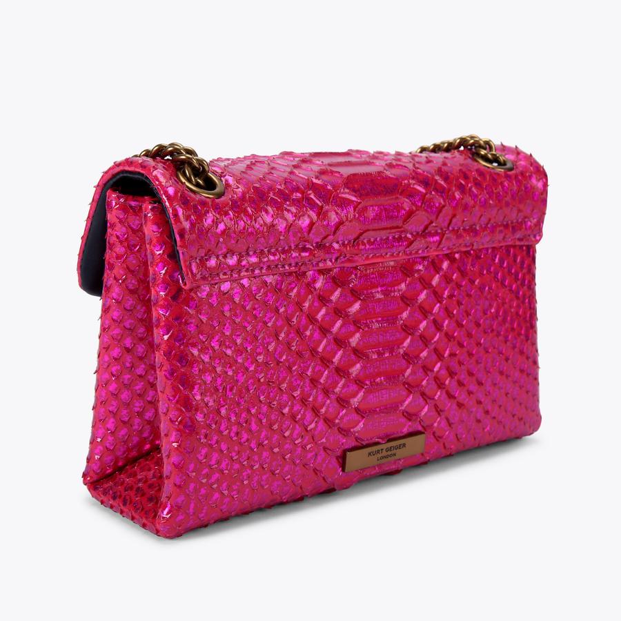 MEDIUM LEATHER KENSINGTON BAG
