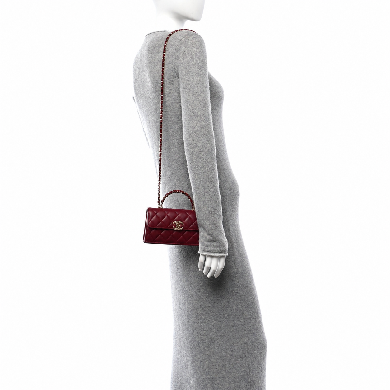 Chanel 25S Top Handle Kelly Clutch