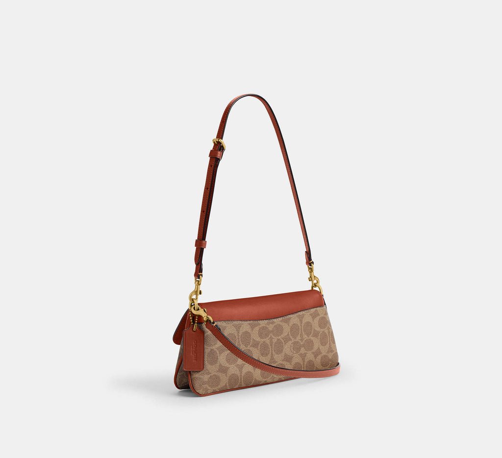 Jet Shoulder Bag In Signature Canvas