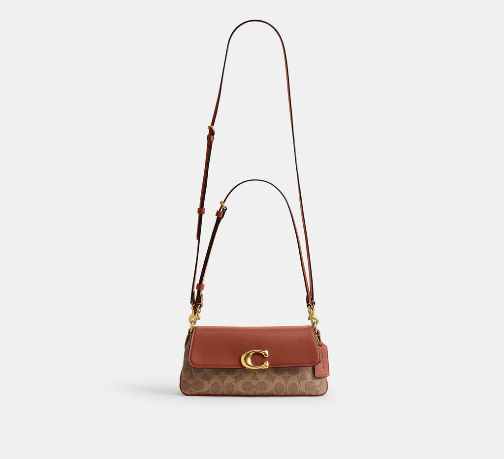 Jet Shoulder Bag In Signature Canvas