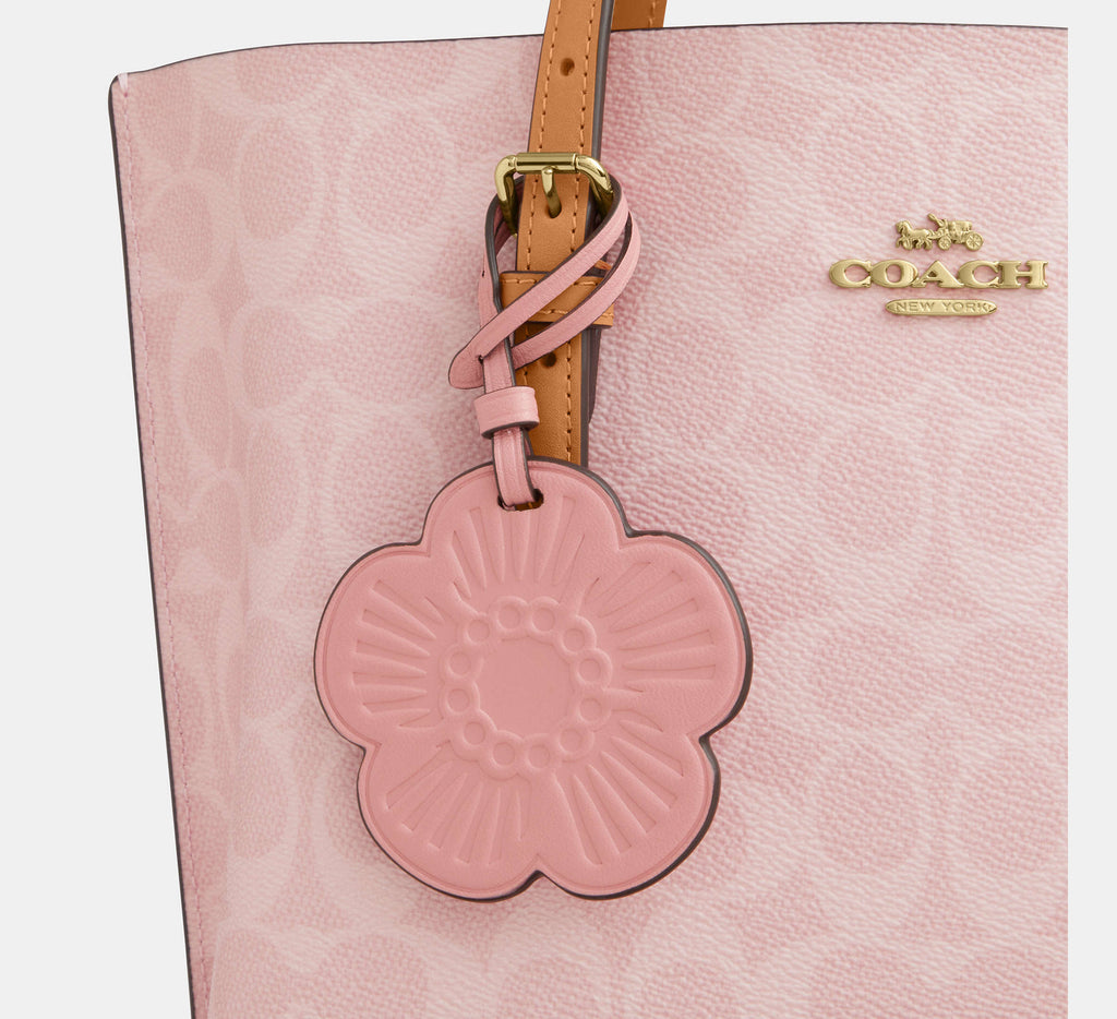 Mollie Tote Bag 25 In Signature Canvas With Charms