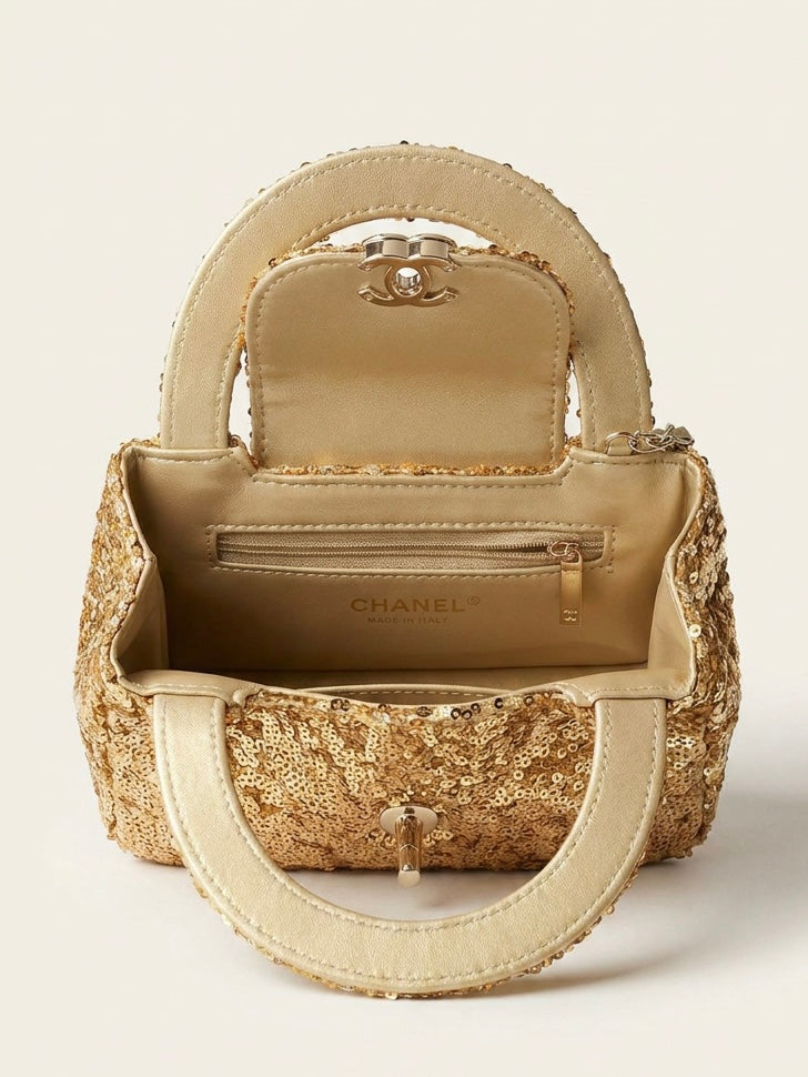 CHANEL Sequin Nano Kelly