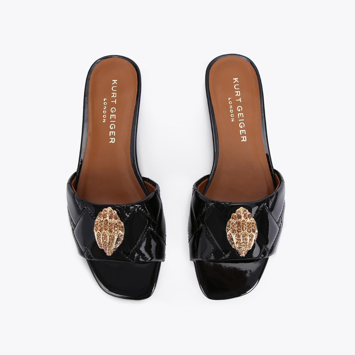 KENSINGTON DRENCH FLAT SANDAL