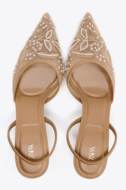 IMPORTED EMBROIDERY HEELS