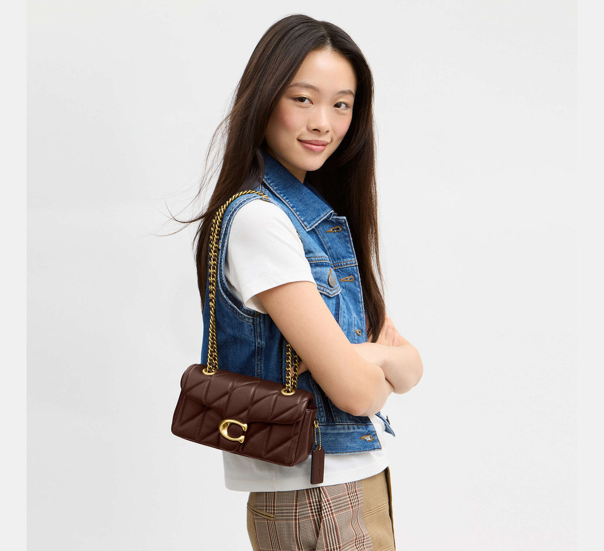 Tabby Shoulder Bag 20 With Pillow Quilting