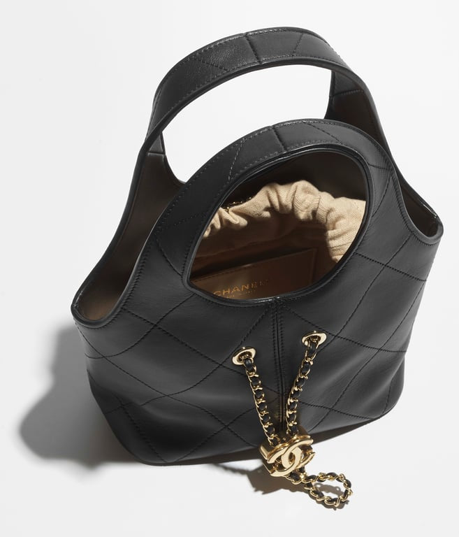 Top Handle Long Vanity Case with Chain