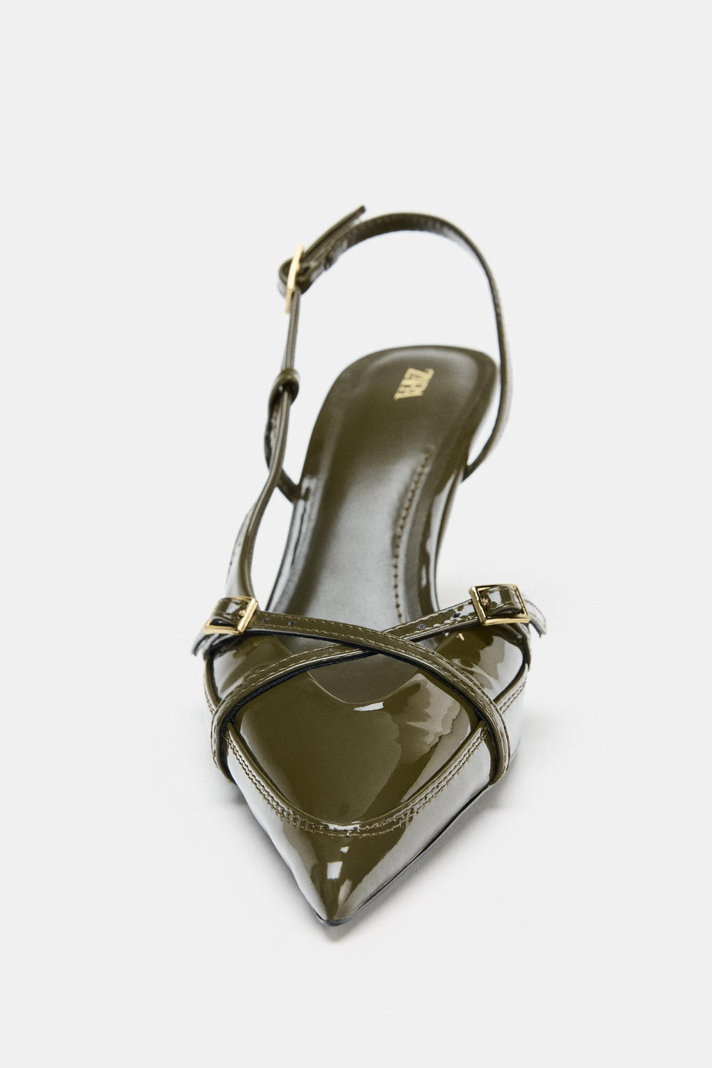 ZARA DARK KHAKI GREEN