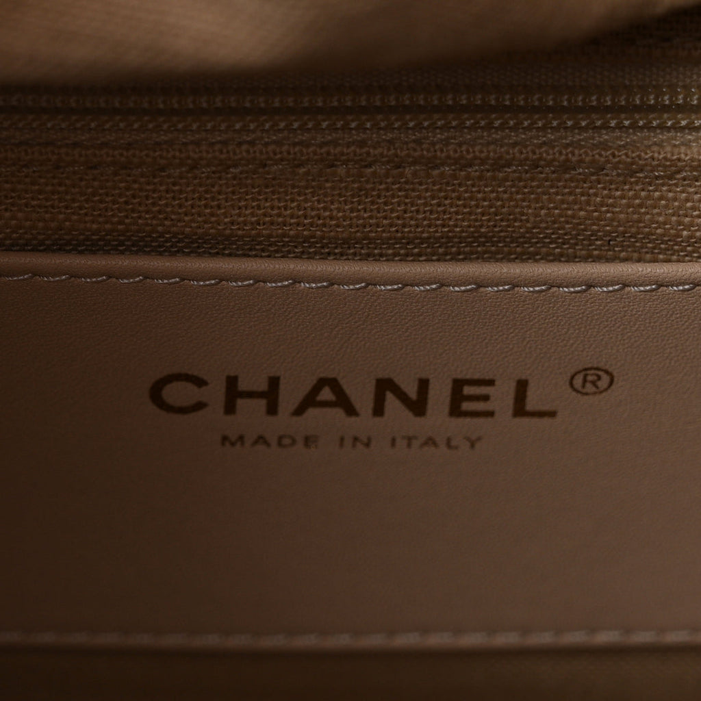 Top Handle Long Vanity Case with Chain