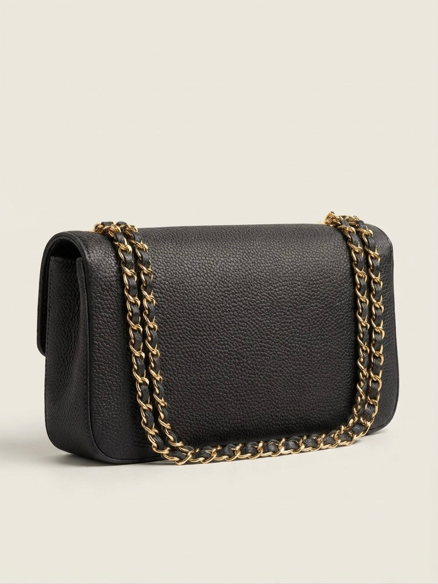 Small Souplissimo Maxi Flap with chain