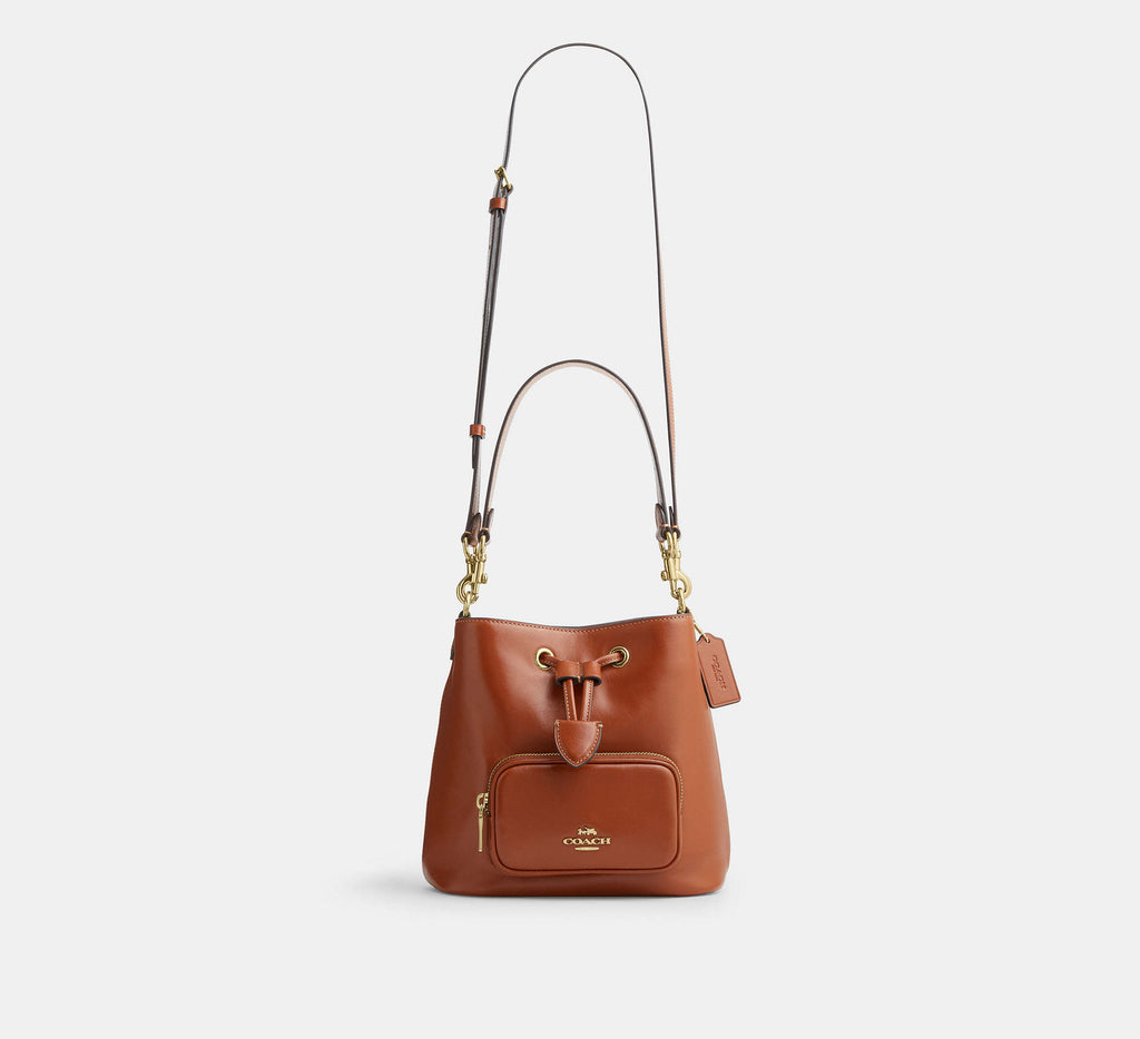 ROWAN BUCKET BAG WITH POCKET
