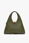 Shopping Bag Calfskin with gold chain