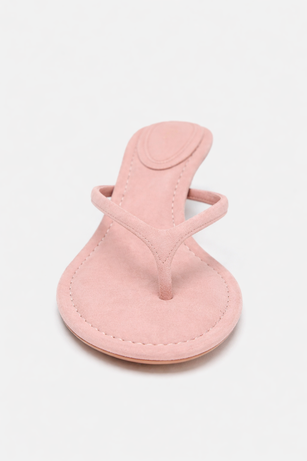 SPLIT SUEDE HEELED SANDALs