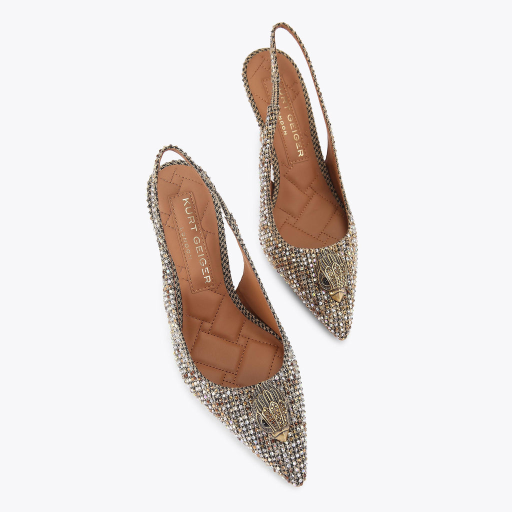 BELGRAVIA HIGH SLING BACK HEEL