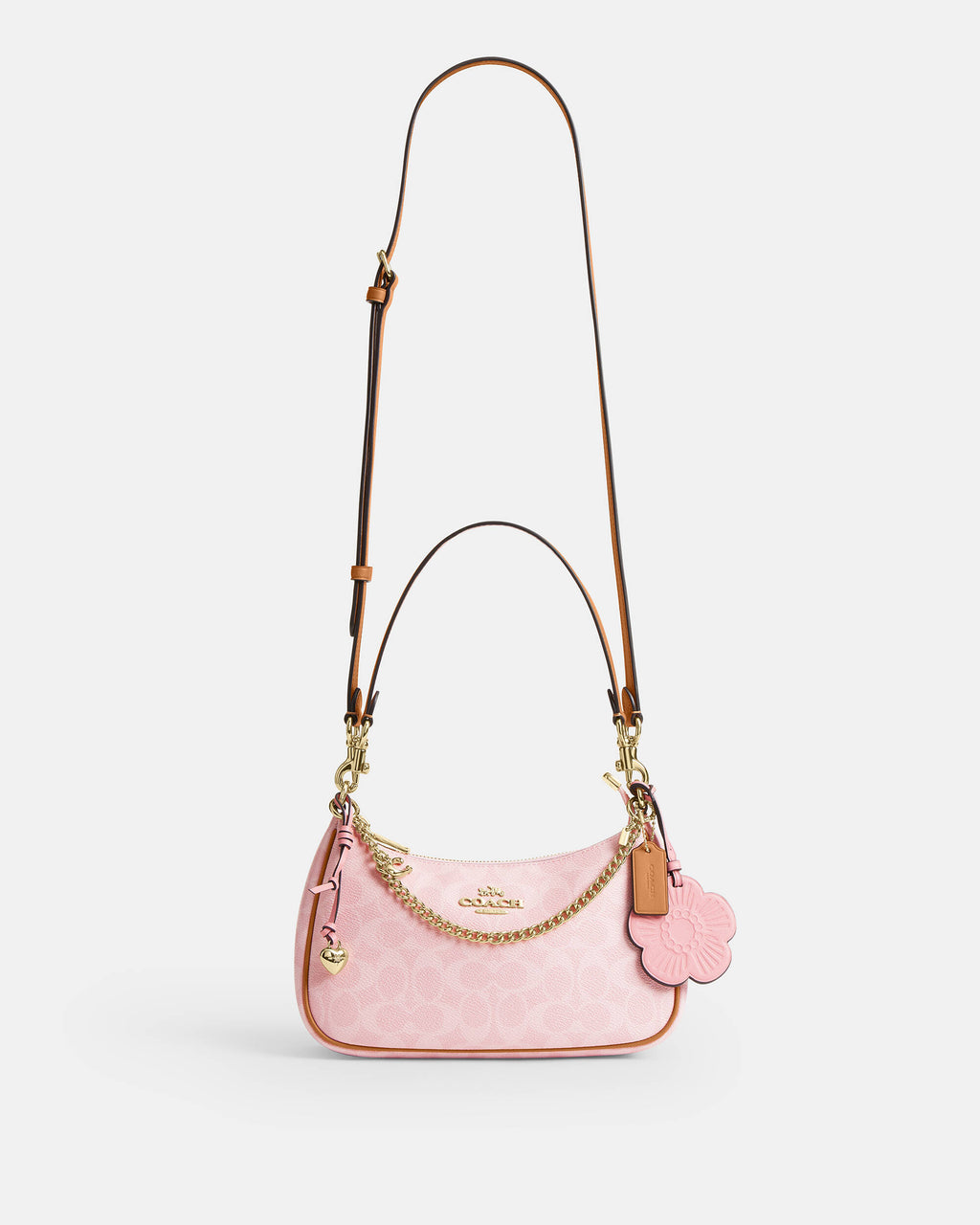 Teri bag in signature canvas with charms