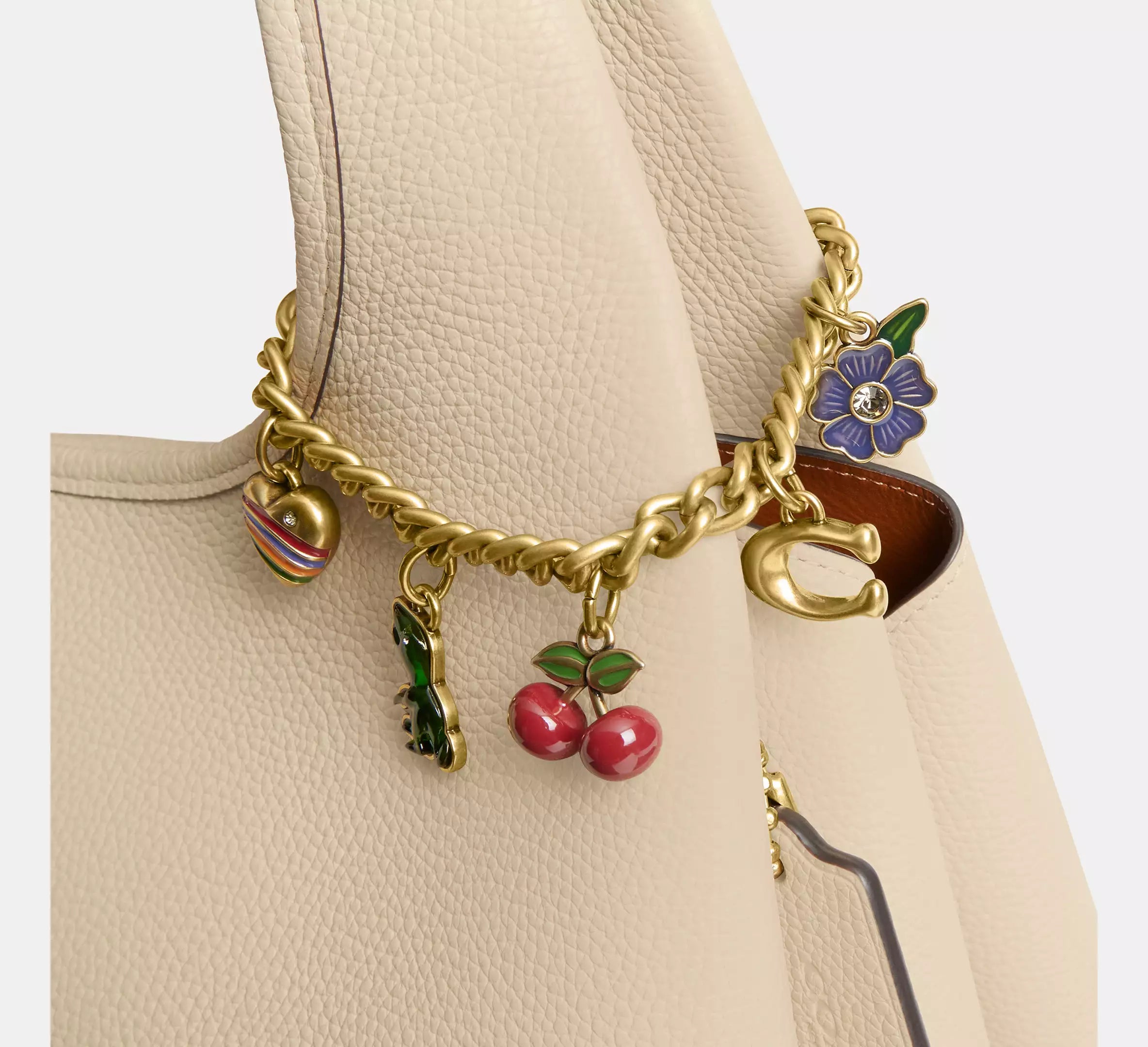 COACH CHAIN BAG CHARM