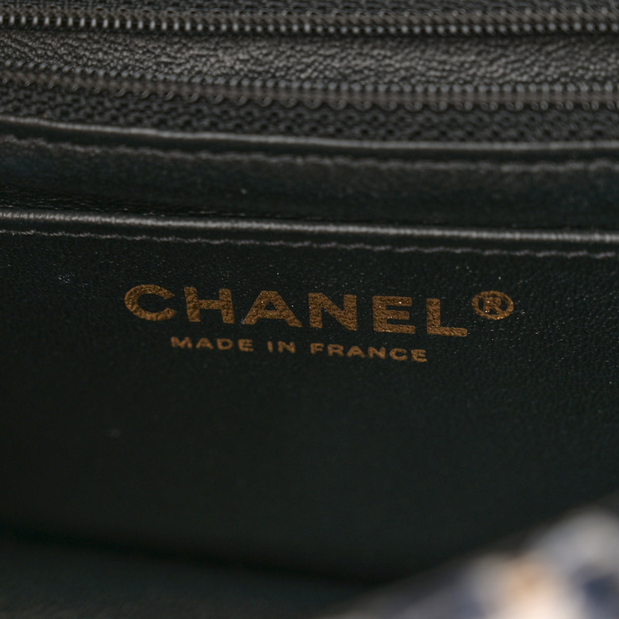 CHANEL Tweed Sequin Quilted Mini Rectangular Flap