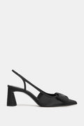 SLINGBACK HEELS WITH BOW DETAIL