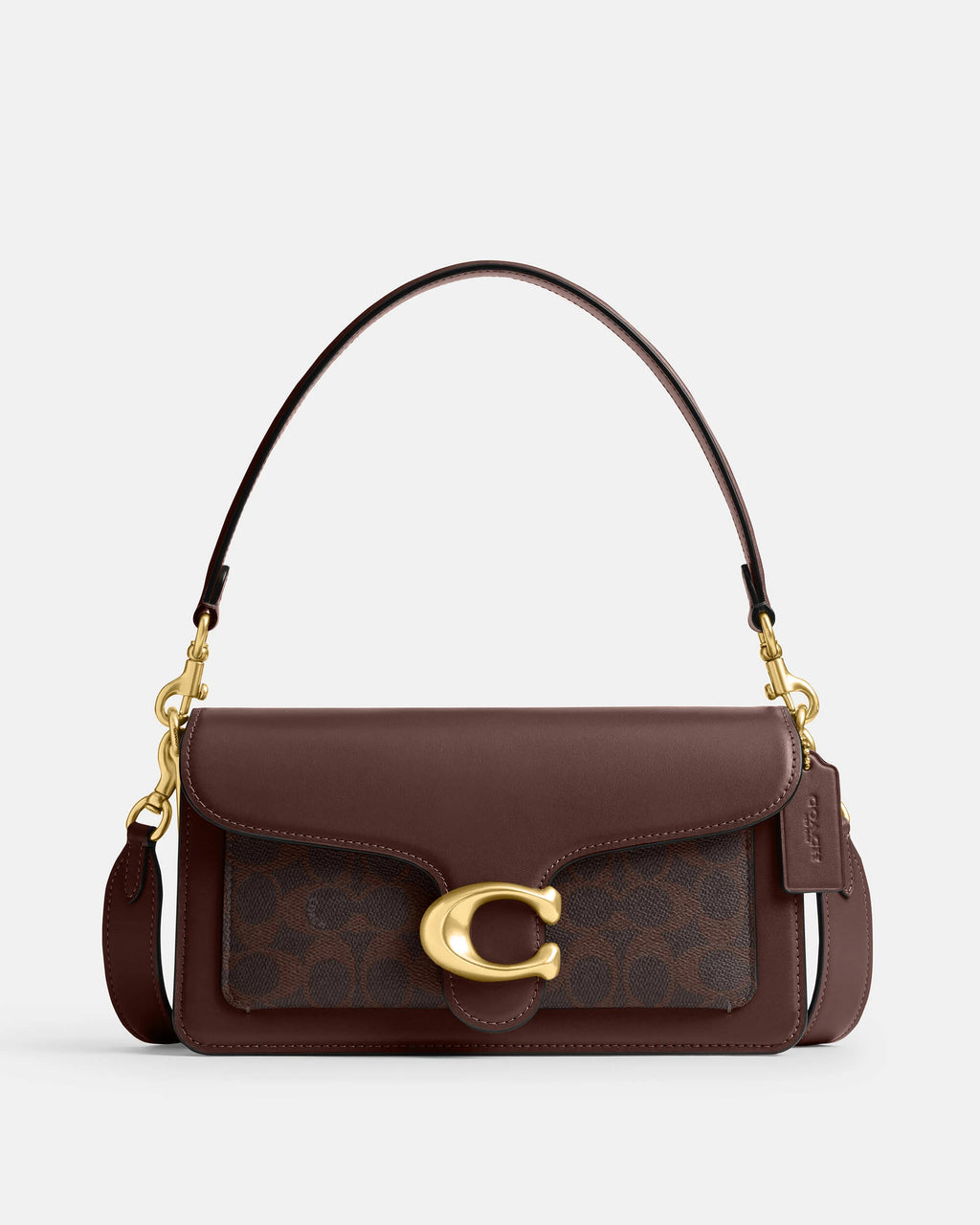 Tabby Shoulder Bag 26 Signature canvas