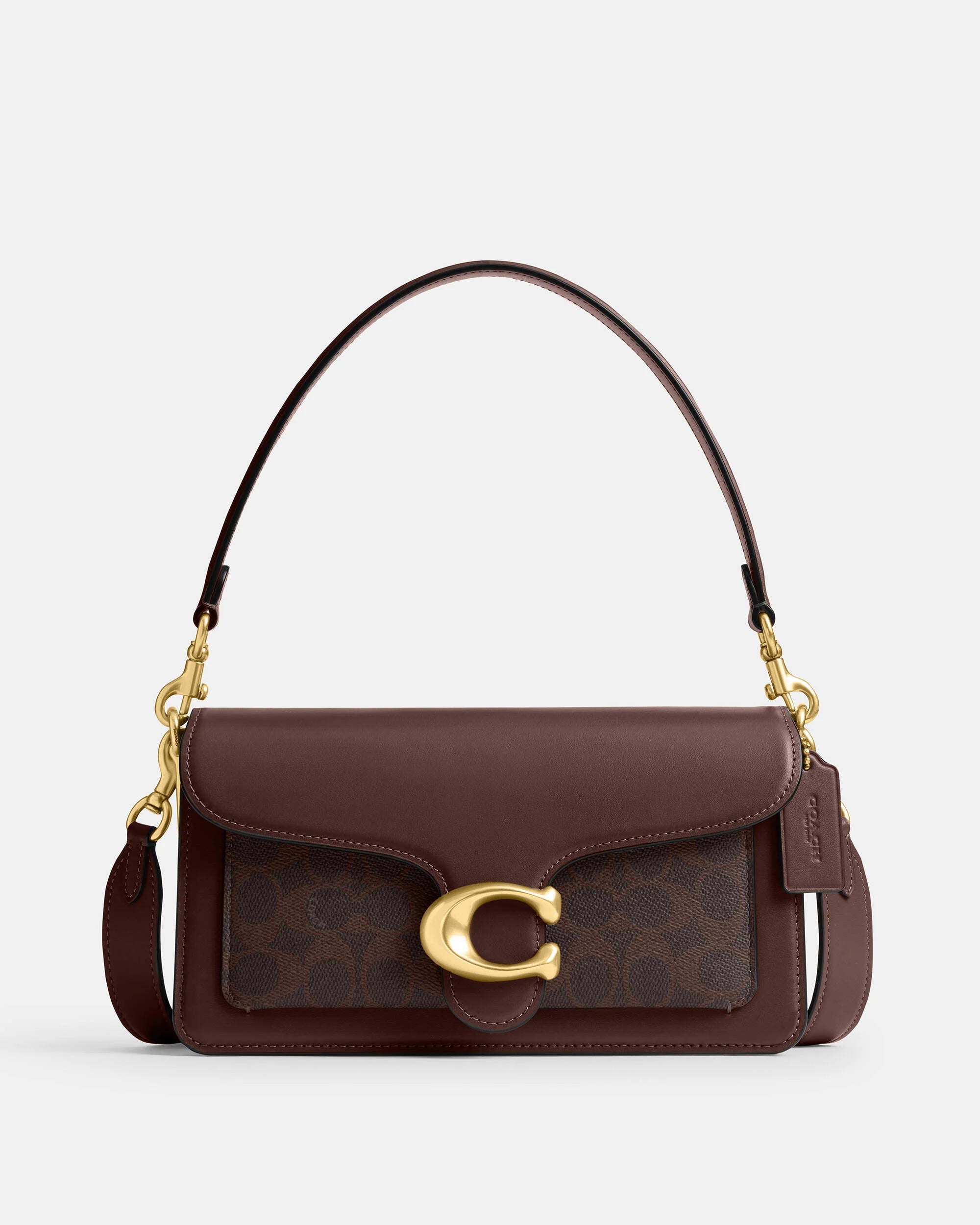 Tabby Shoulder Bag 26 Signature canvas