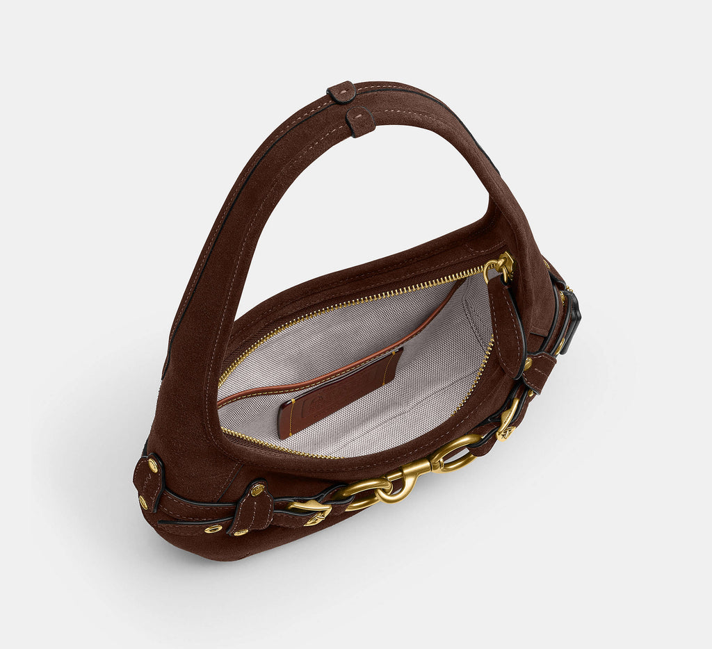 Belted Ergo Shoulder Bag 26 In Signature Jacquard