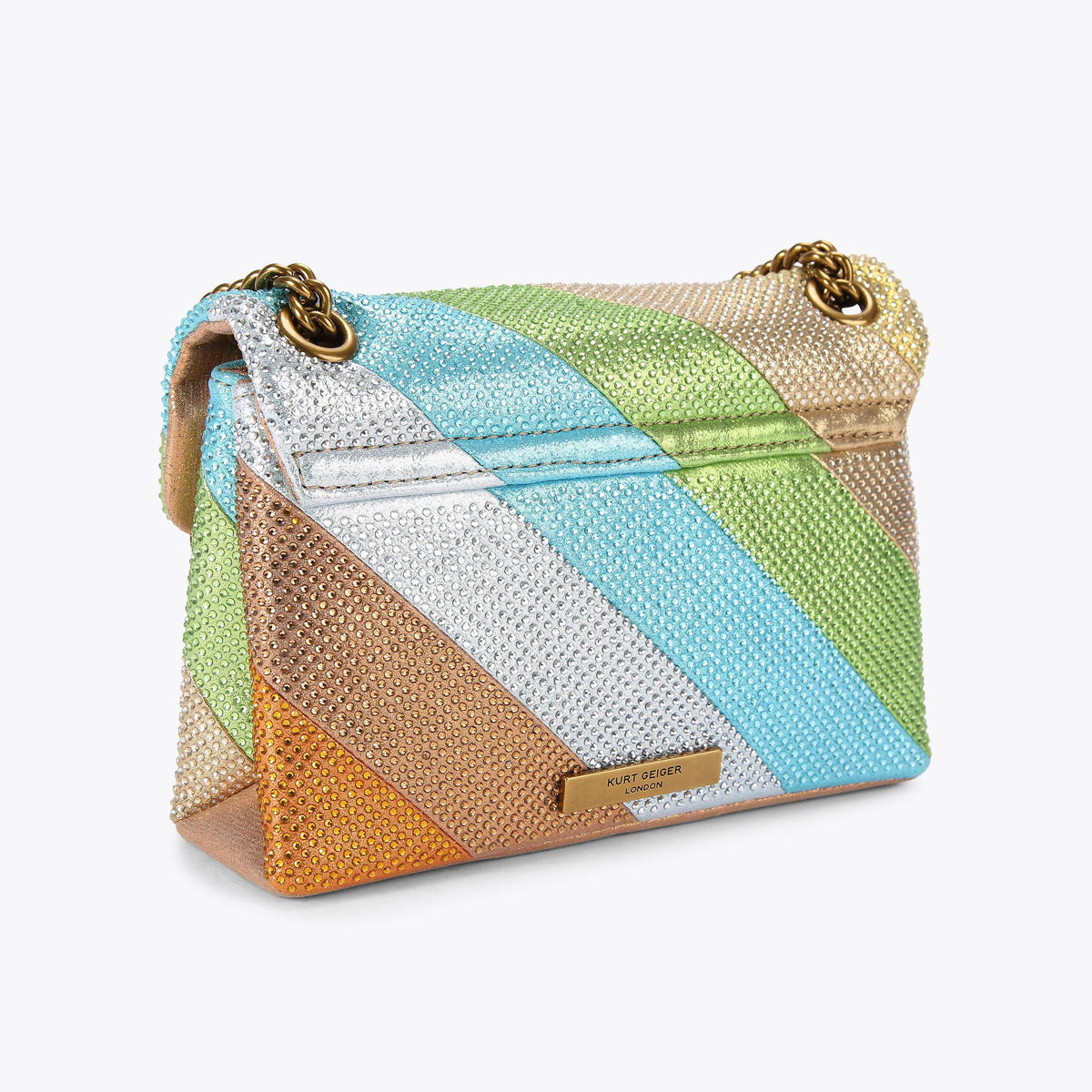 MINI CRYSTAL KENSINGTON BAG