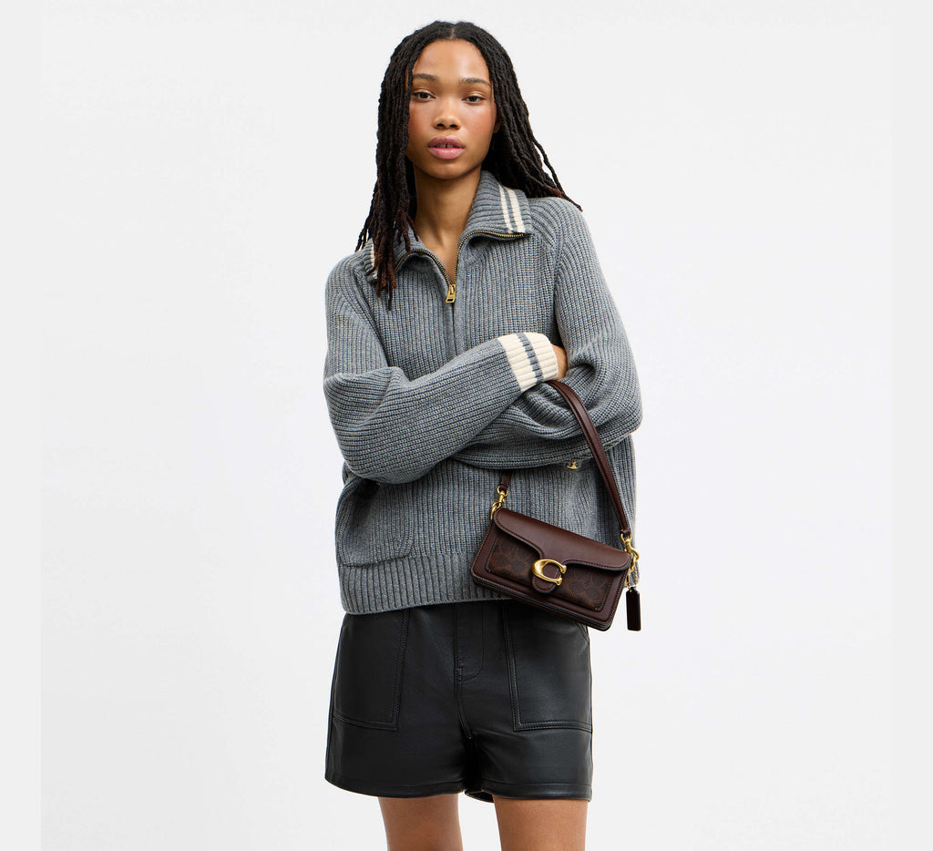 Tabby Shoulder Bag 20 In Signature Canvas