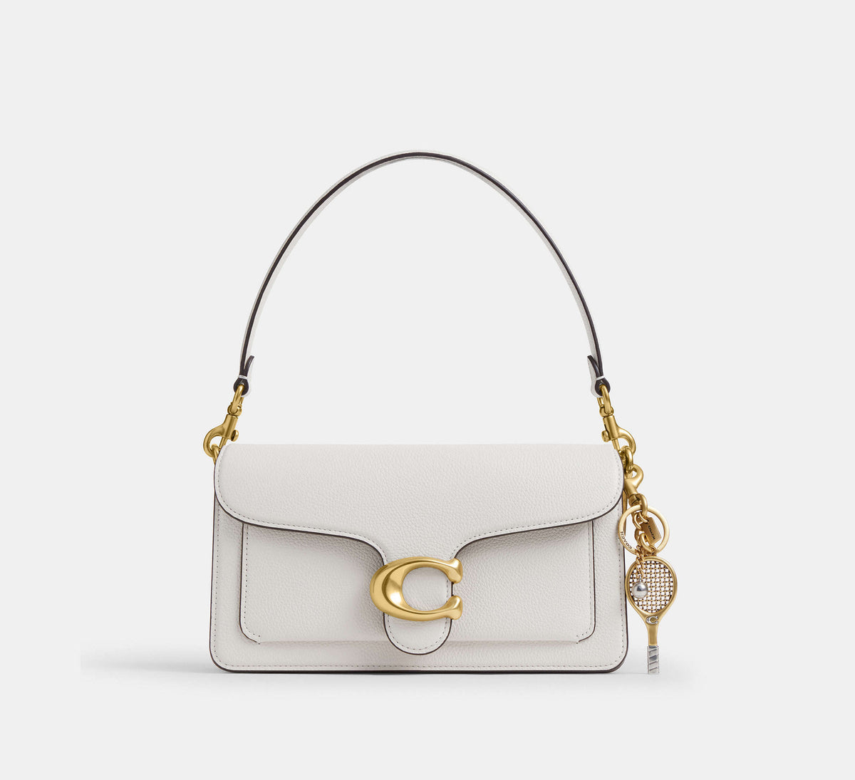 Small Tennis Racket Bag Charm