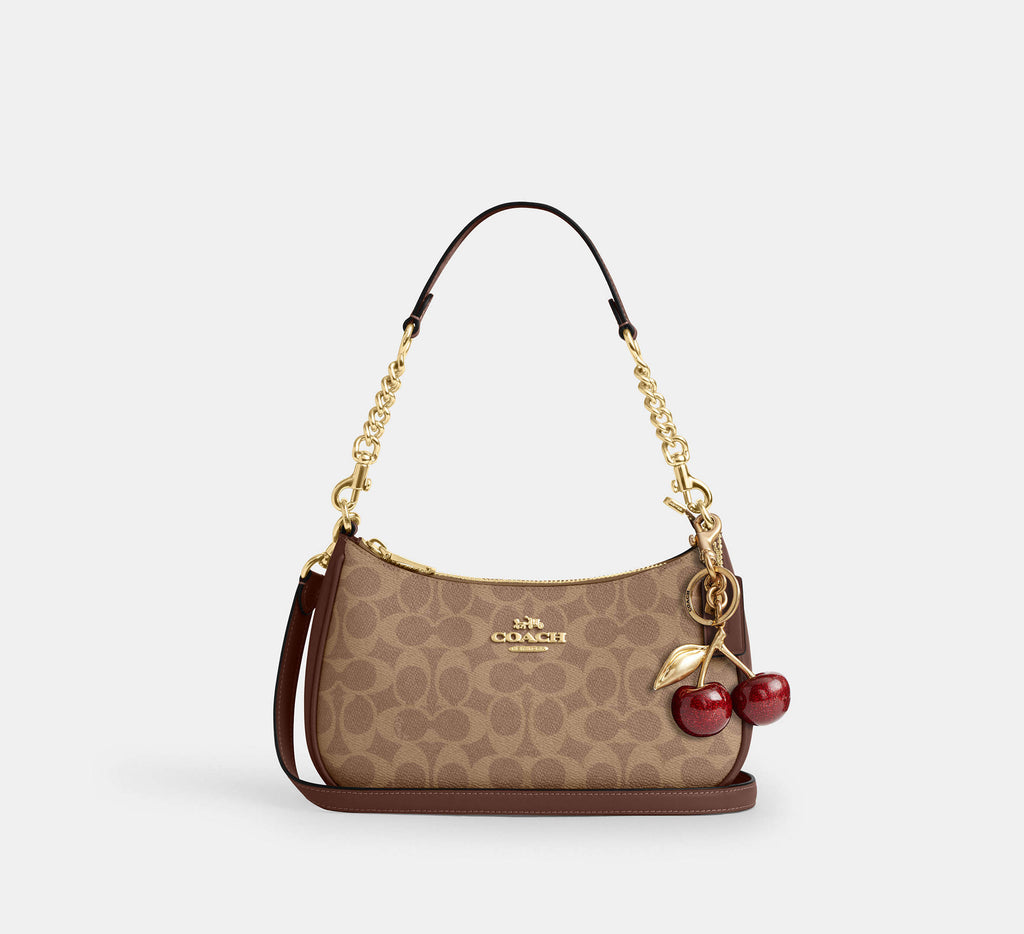 Teri Shoulder Bag In Signature Canvas