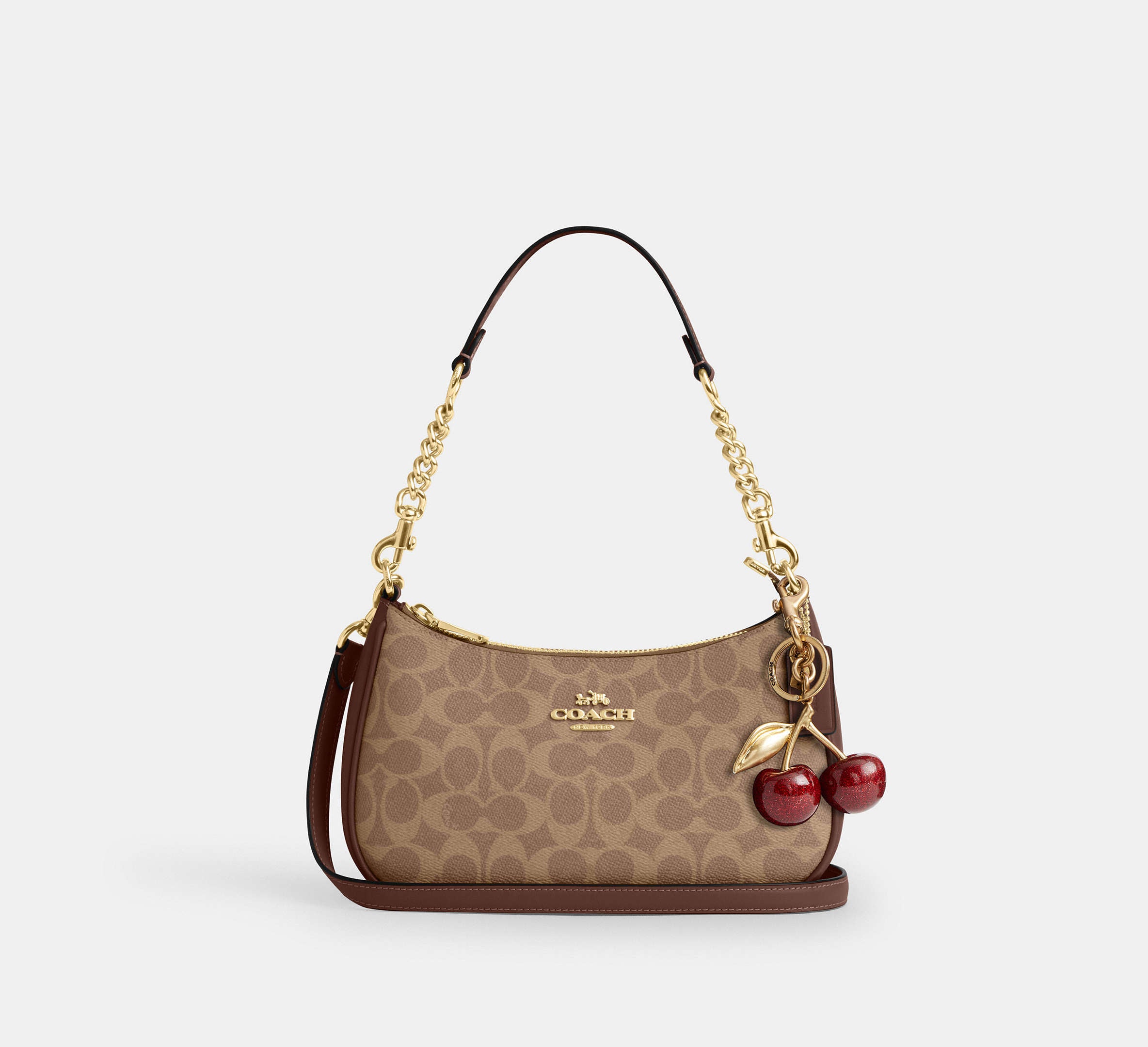 Teri Shoulder Bag In Signature Canvas