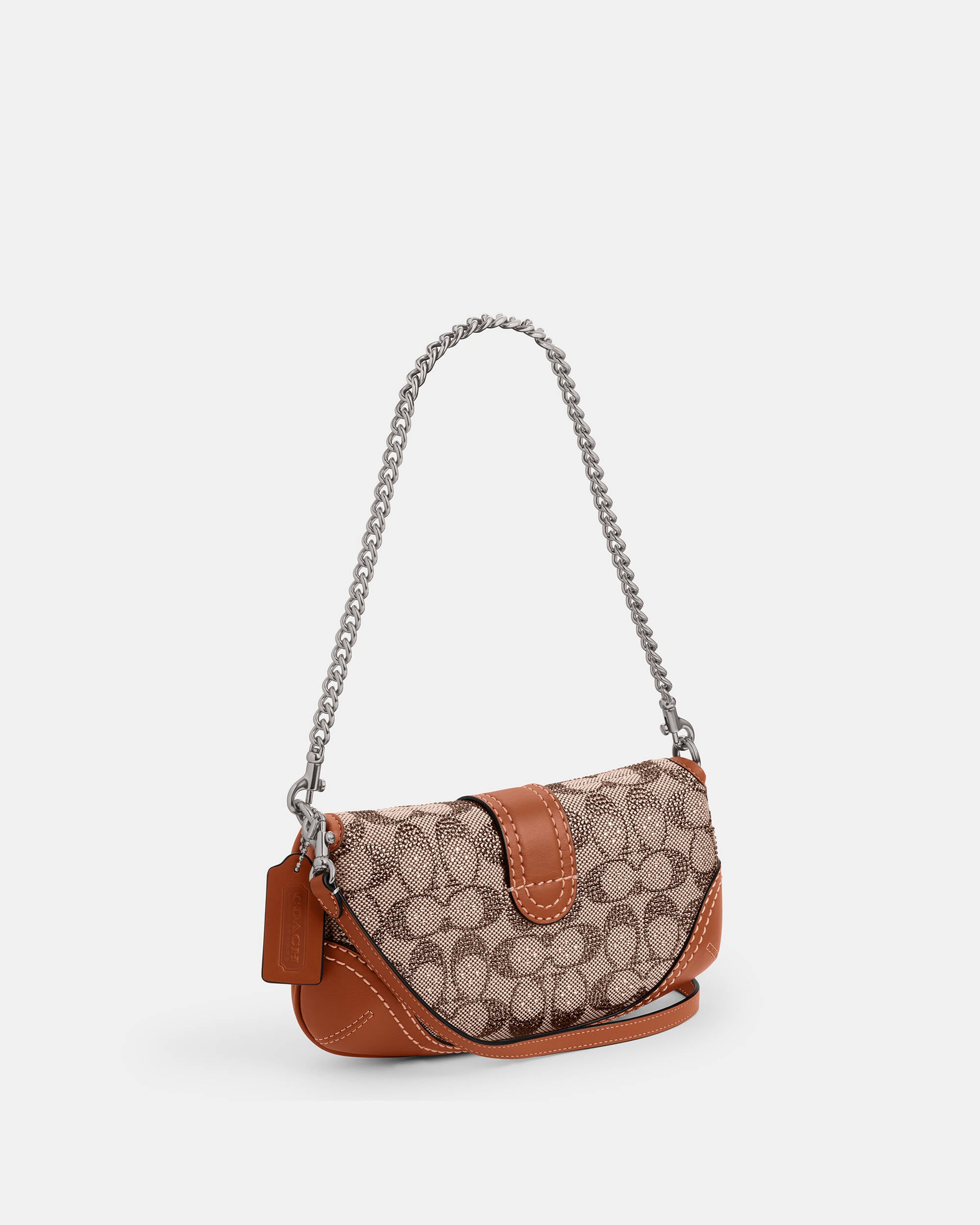 Soho Bag 25 In Crystal Signature Jacquard