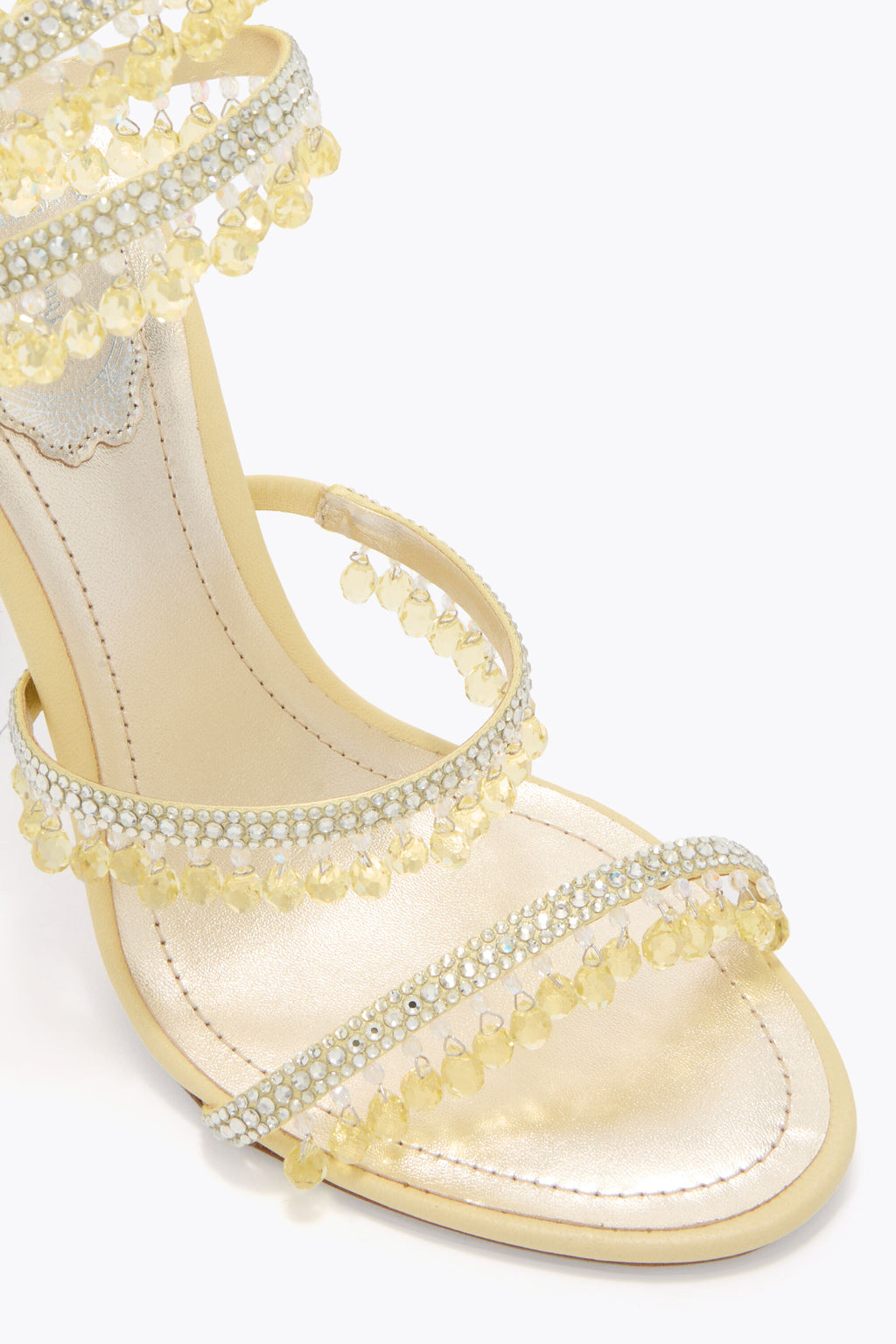 CHANDELIER BUTTER YELLOW SANDAL