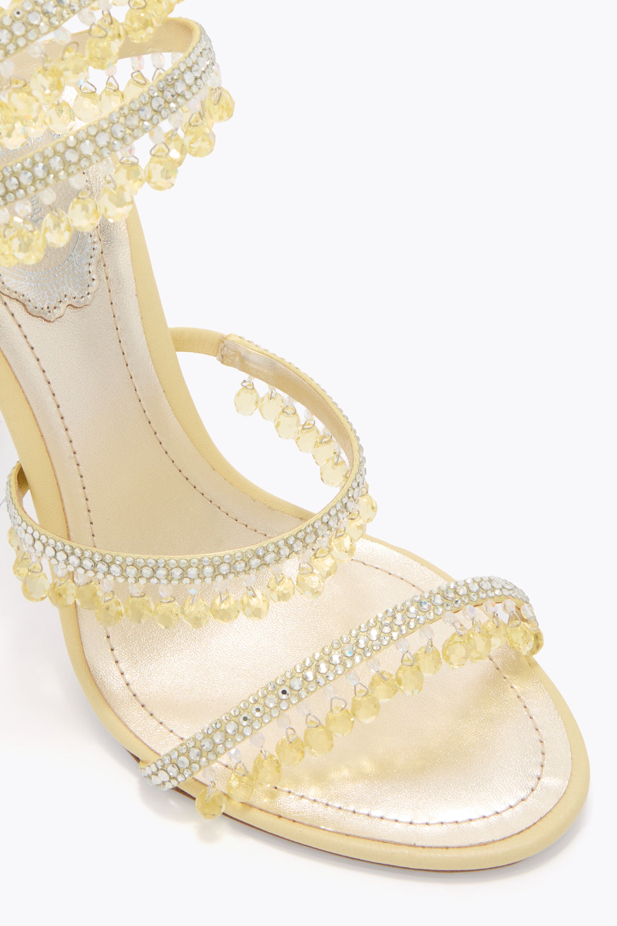 CHANDELIER BUTTER YELLOW SANDAL