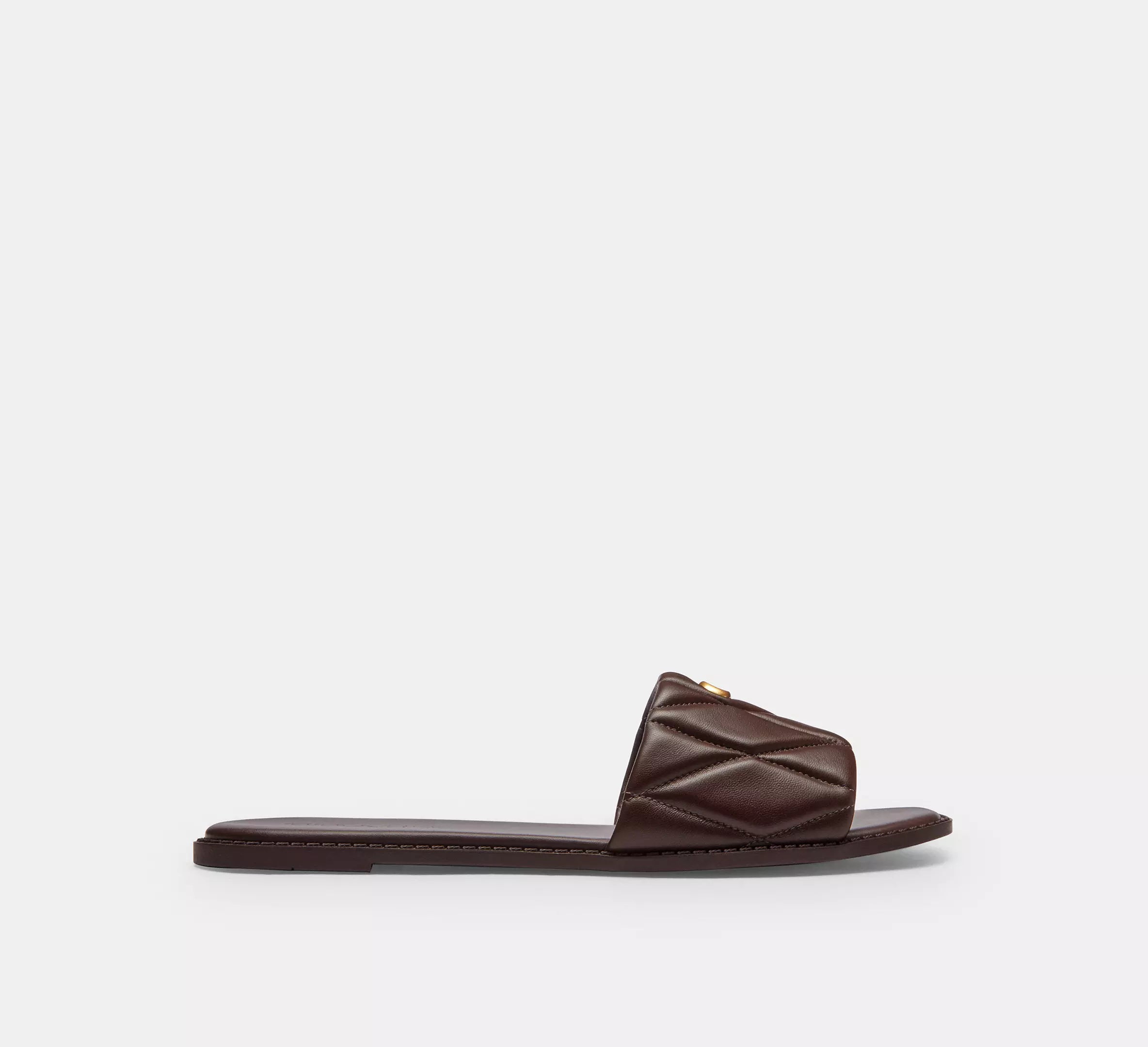 Holly sandal with quilting