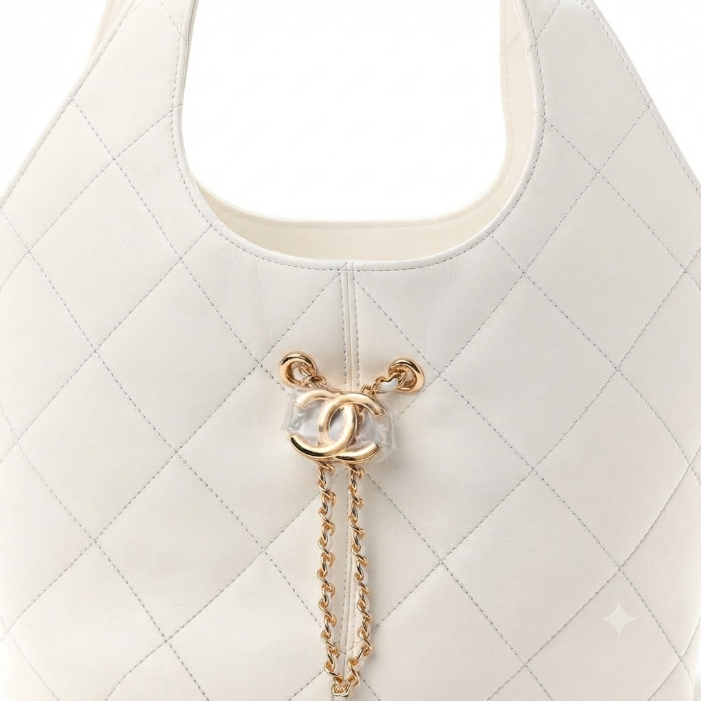Top Handle Long Vanity Case with Chain