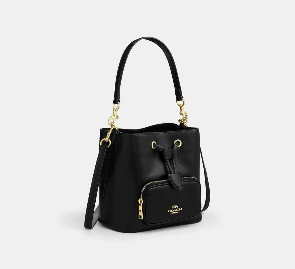 ROWAN BUCKET BAG WITH POCKET