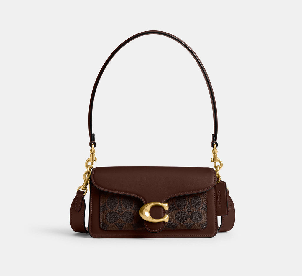 Tabby Shoulder Bag 20 In Signature Canvas