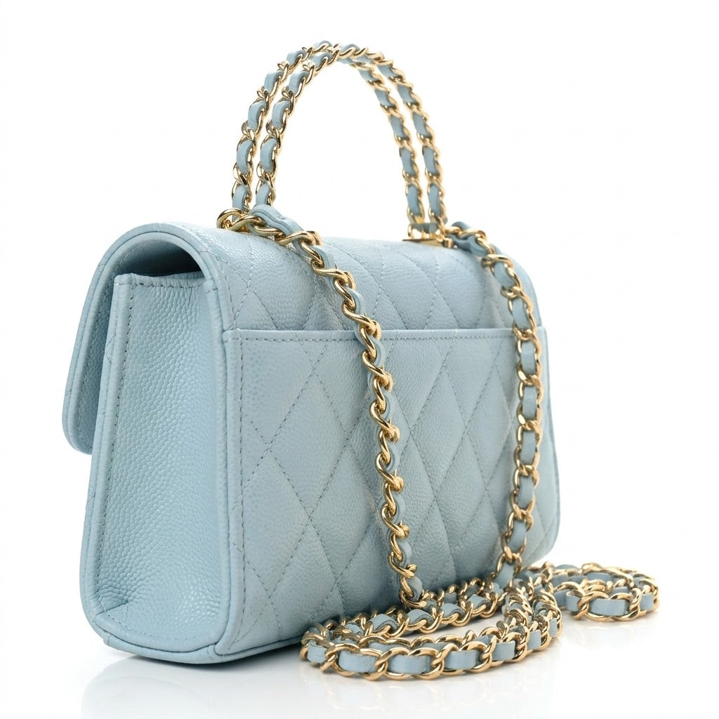 Chanel 25S Top Handle Kelly Clutch