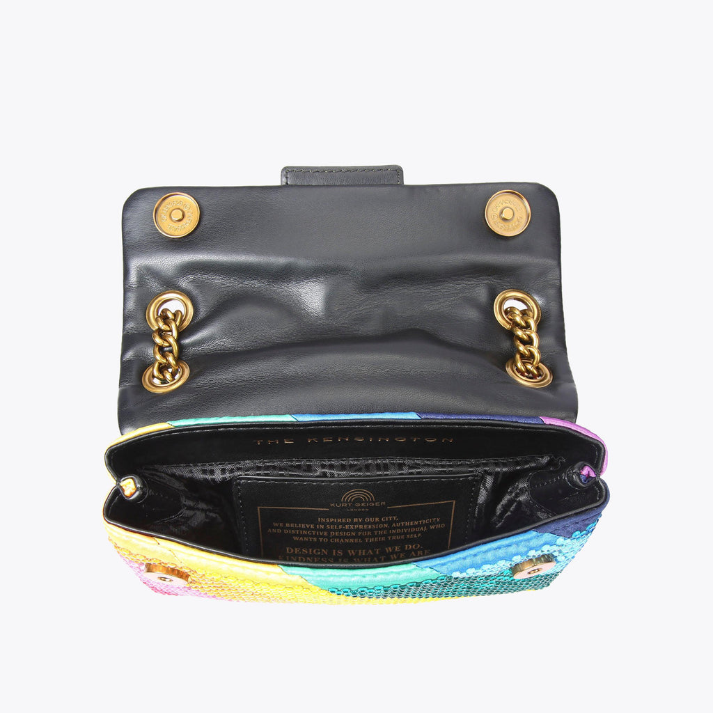 MINI CRYSTAL KENSINGTON BAG