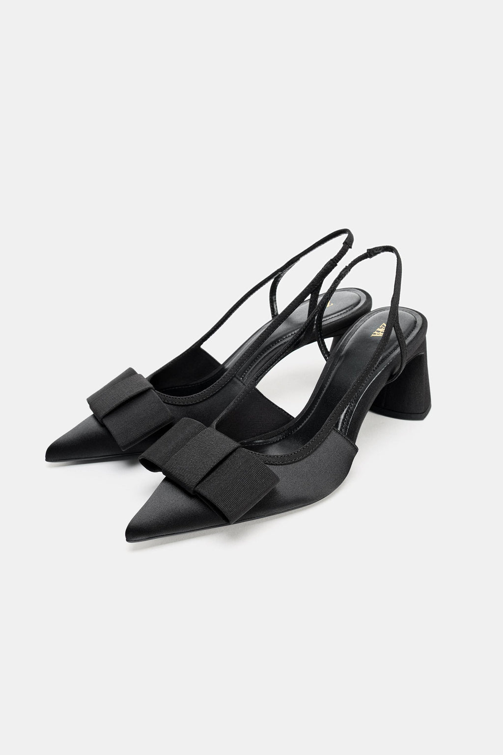 SLINGBACK HEELS WITH BOW DETAIL