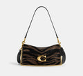 Tabby Shoulder Bag 26 With Beaded Tiger