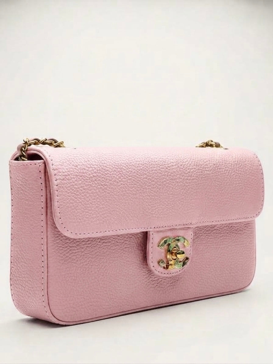 Small Souplissimo Maxi Flap with chain