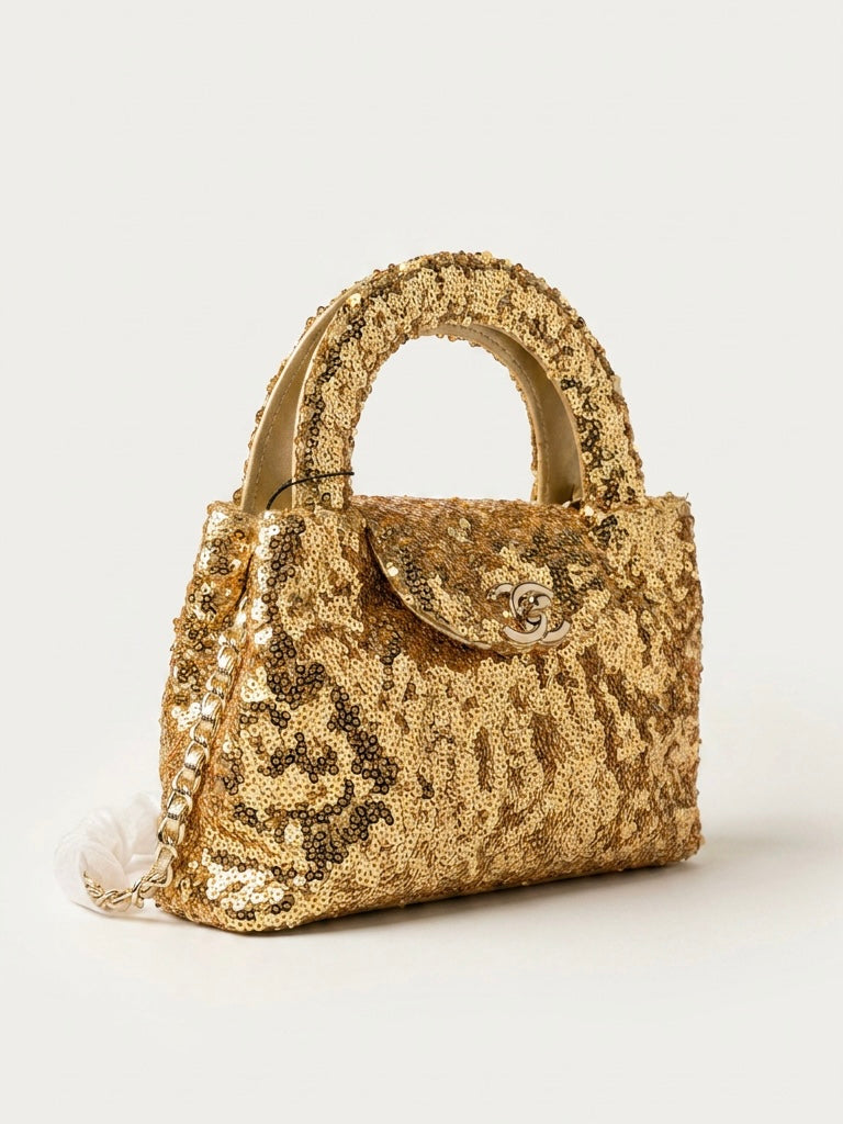 CHANEL Sequin Nano Kelly