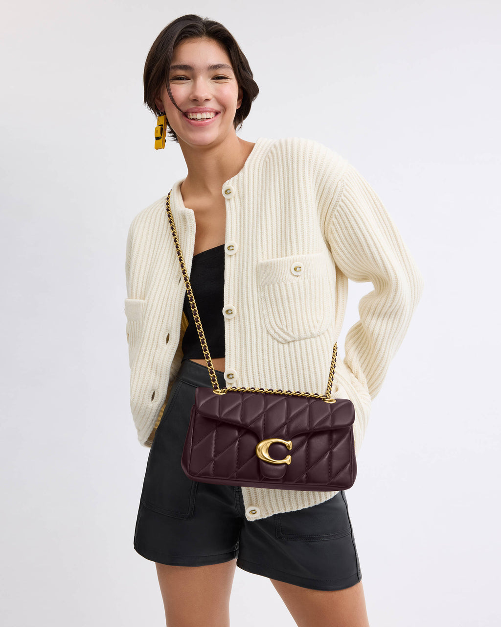 Tabby Shoulder Bag 26 With Pillow Quilting