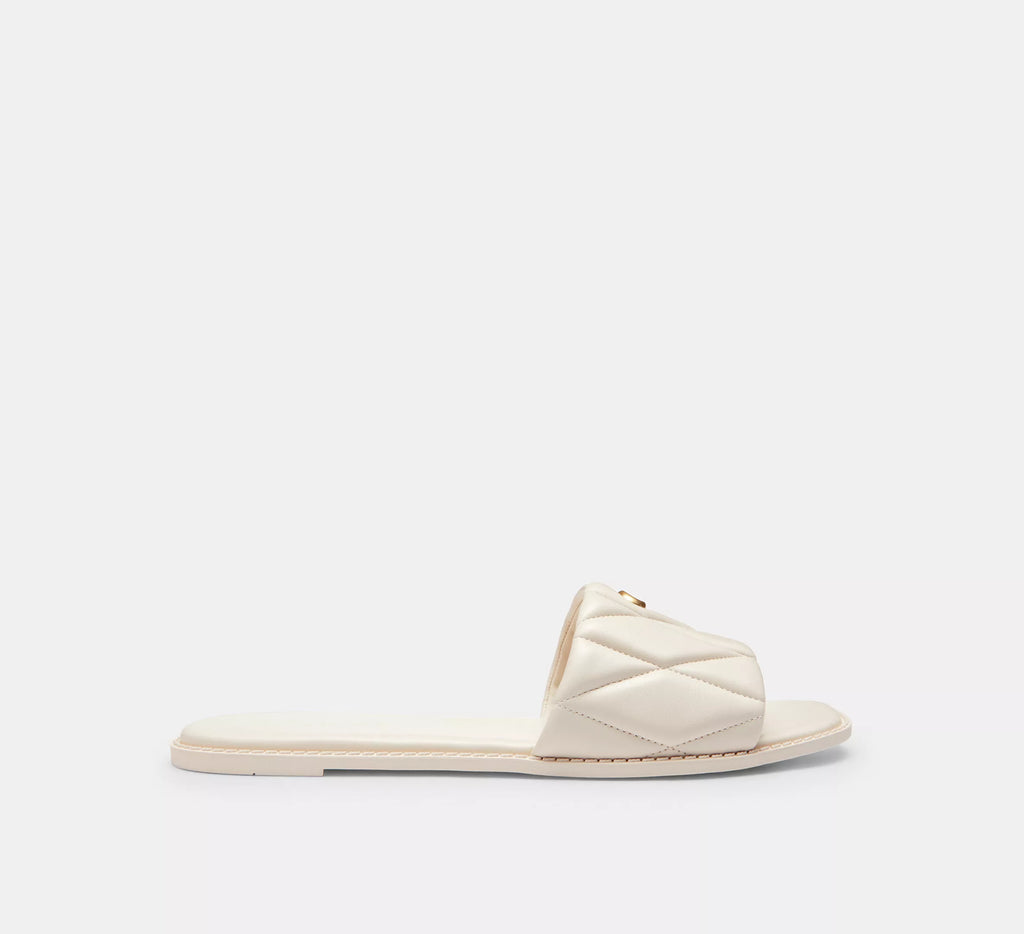 Holly sandal with quilting