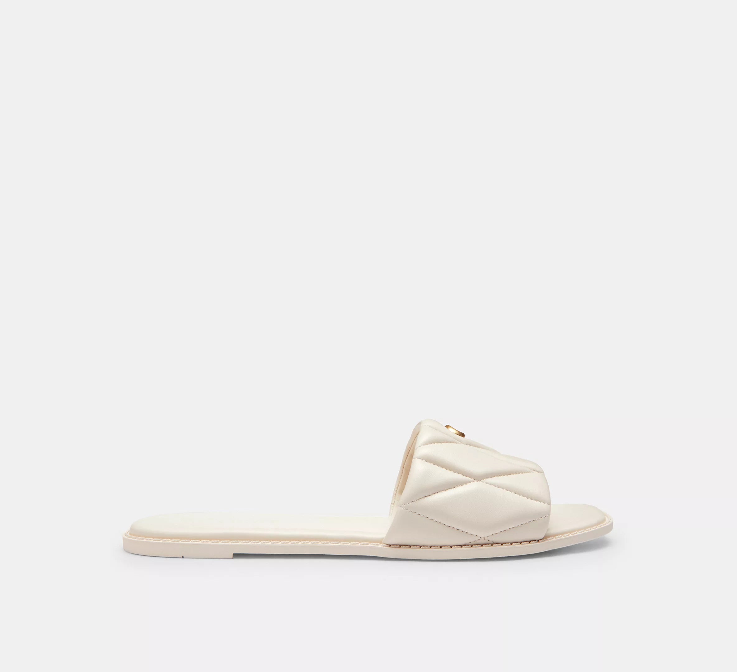 Holly sandal with quilting