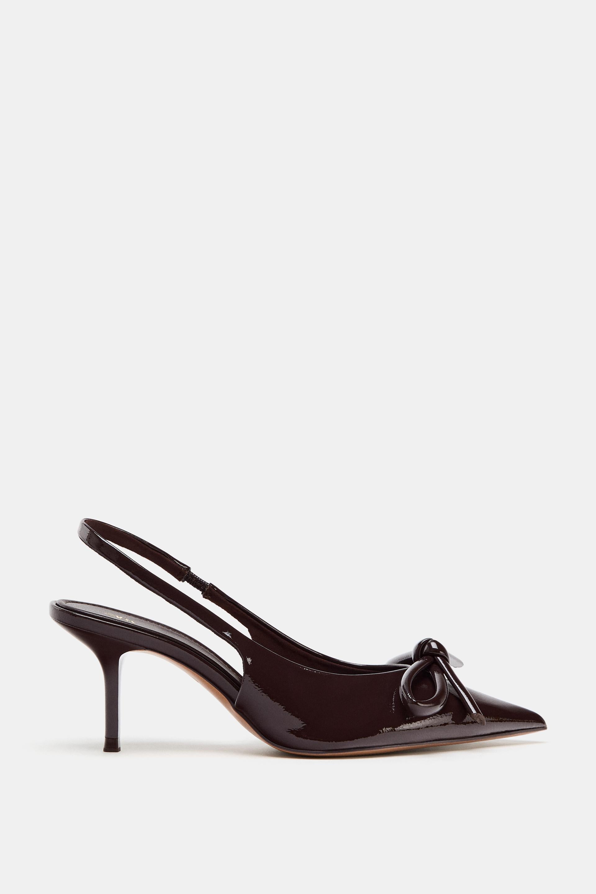 ZARA BOW HEELS