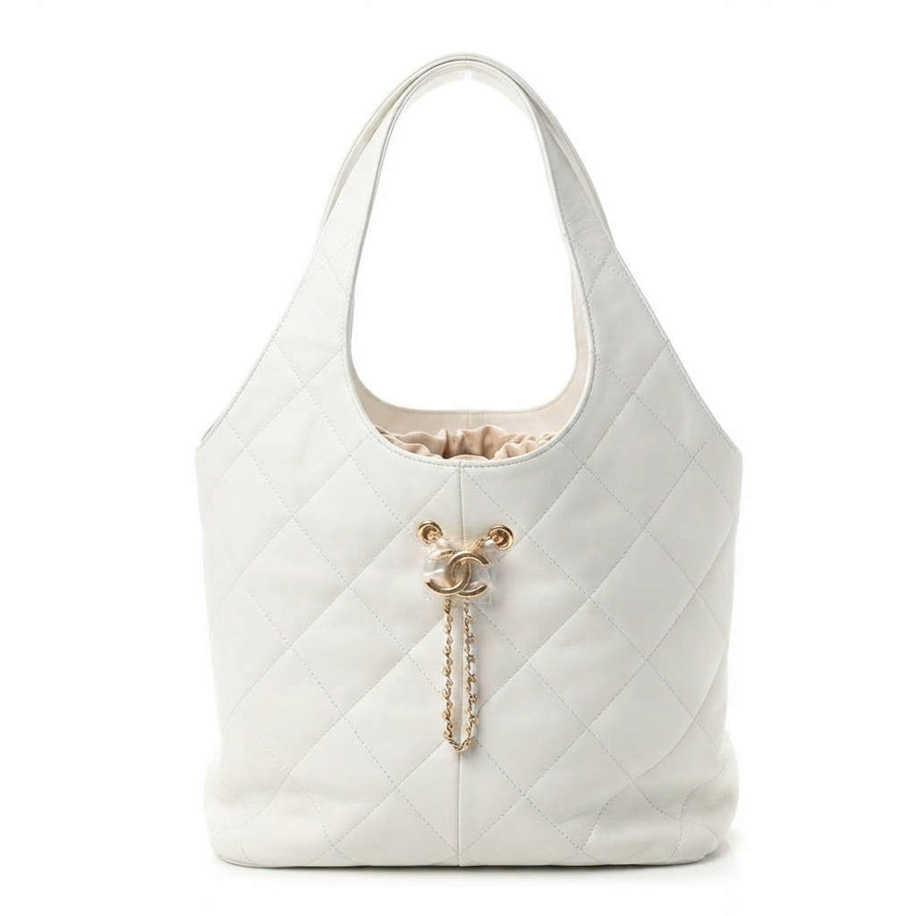 Top Handle Long Vanity Case with Chain