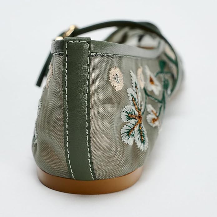 IMPORTED EMBROIDERY BALLERINA