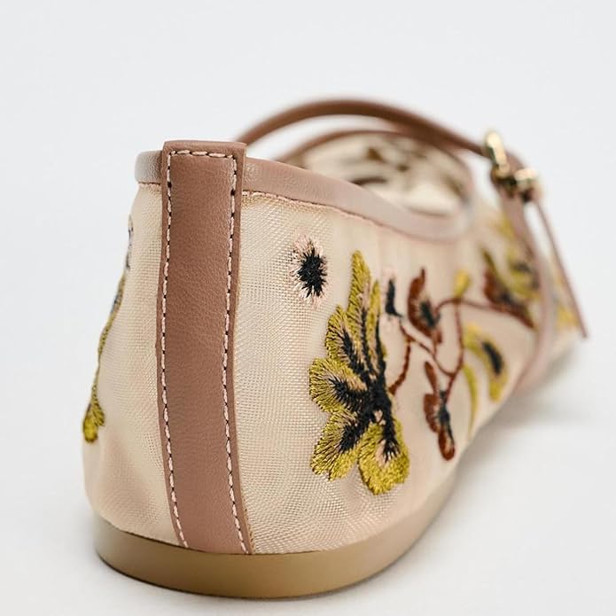 IMPORTED EMBROIDERY BALLERINAS