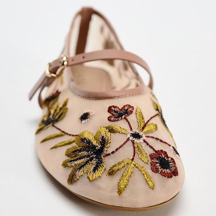 IMPORTED EMBROIDERY BALLERINAS